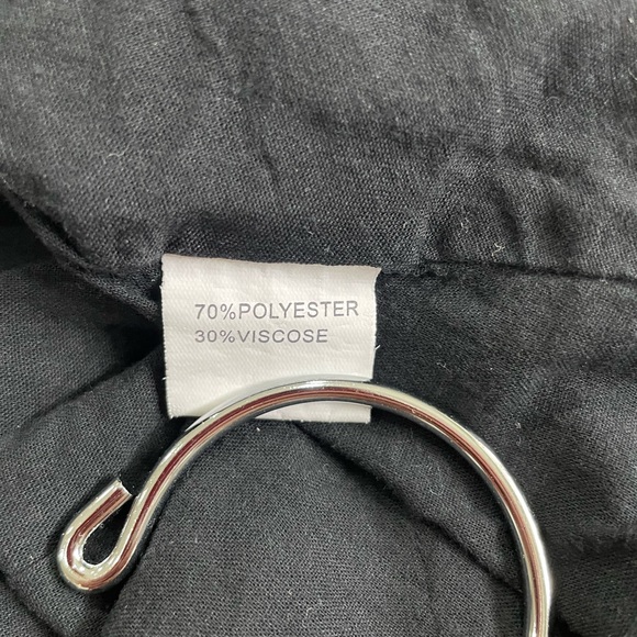 Vintage Dressing floral rose fit and flare maxi skirt small/medium - Picture 7 of 8